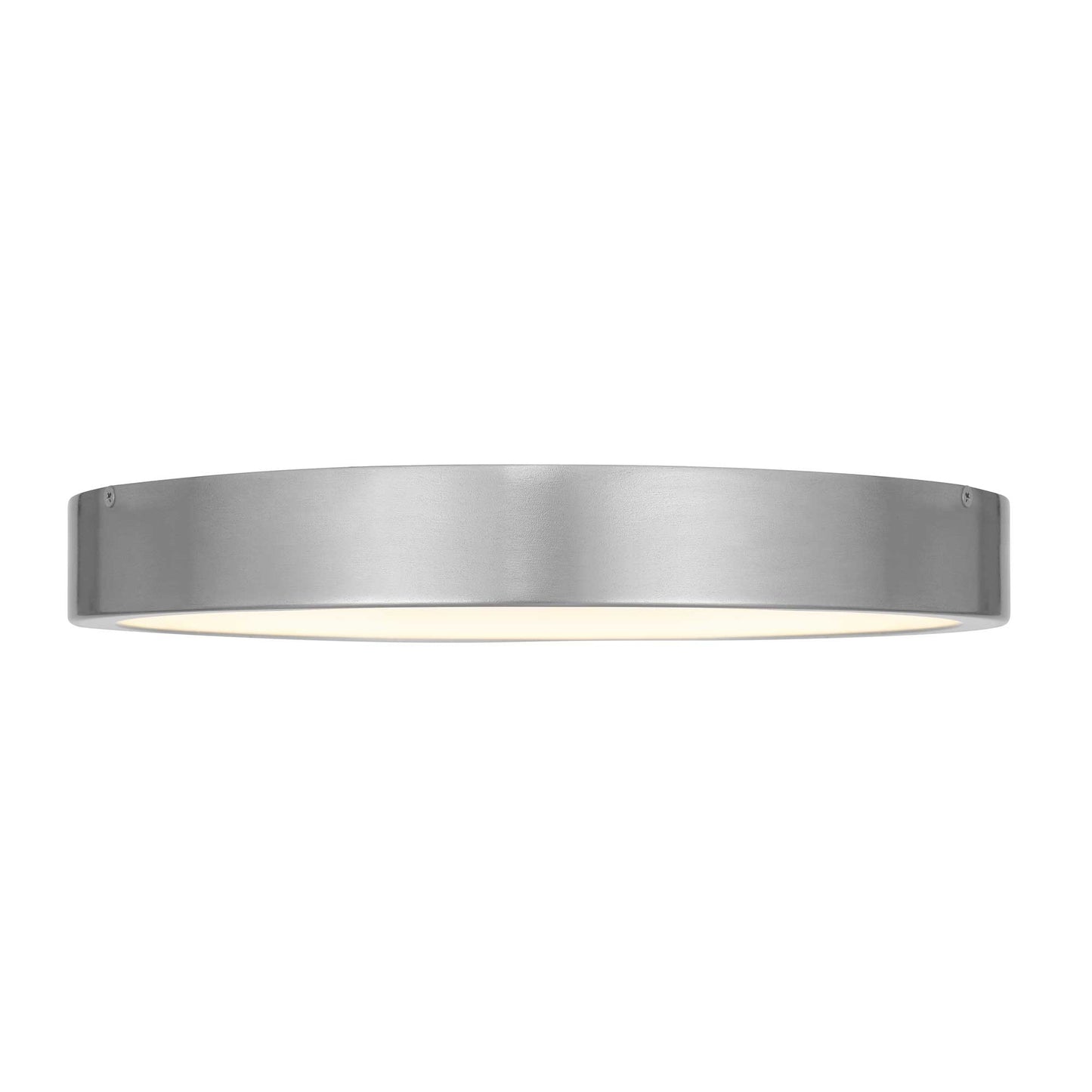 14 Inch Aluminum LED Flush Mount - Brushed Nickel Finish