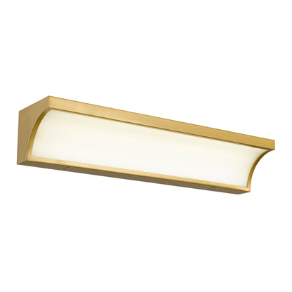 24-Inches Antique Brass Integrated LED Modern/Contemporary Bathroom Vanity Light Bar