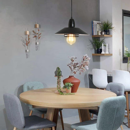 Black Metal Farmhouse Pendant Light - Kitchen Island Lighting
