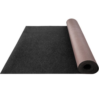 Boat Carpet, 6 ft x 18 ft Marine Carpet for Boats, Waterproof Black Indoor Outdoor Carpet with Marine Backing Anti-Slide Marine Grade Boat Carpet Cuttable Easy to Clean Patio Rugs Deck Rug