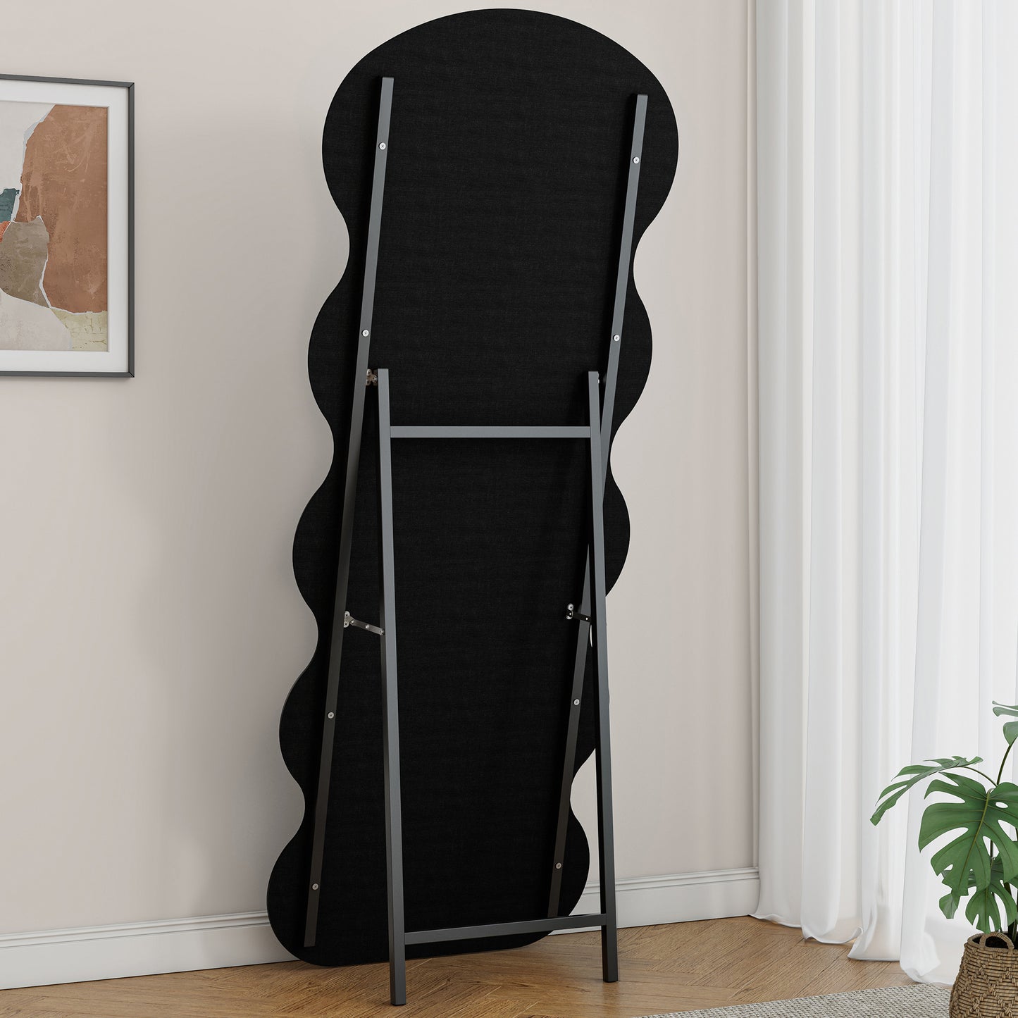 Rose Full Length Mirror with Flannel Stand - Bedroom Decor