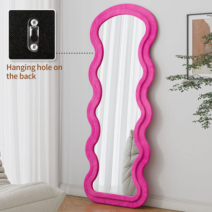 Rose Full Length Mirror with Flannel Stand - Bedroom Decor