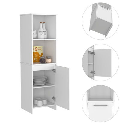 Forester 1-Shelf Pantry Cabinet White