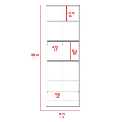Rectangle 2-Door Storage Tall Cabinet Carbon Espresso and Wenge