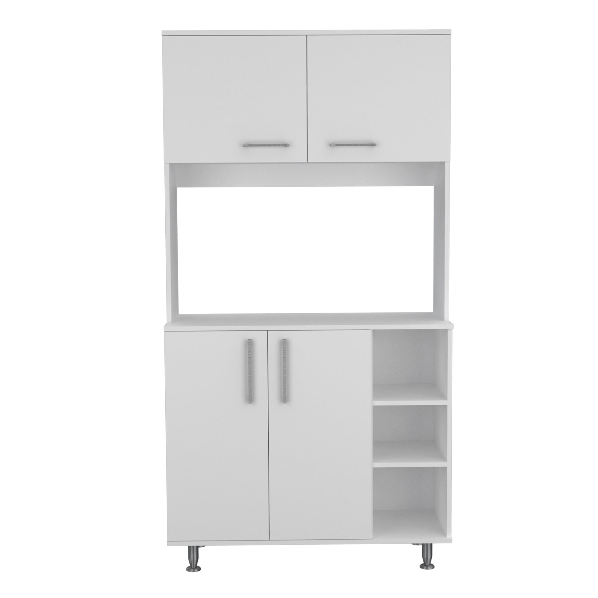 Bayshore 3-Shelf Pantry Cabinet White
