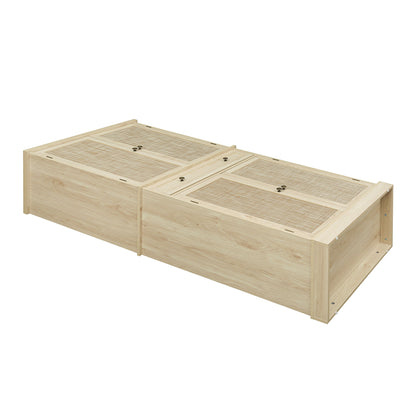 4 Door Cabinet with 1 Drawer, with 4 Adjustable Inner Shelves, Storage Cabinet