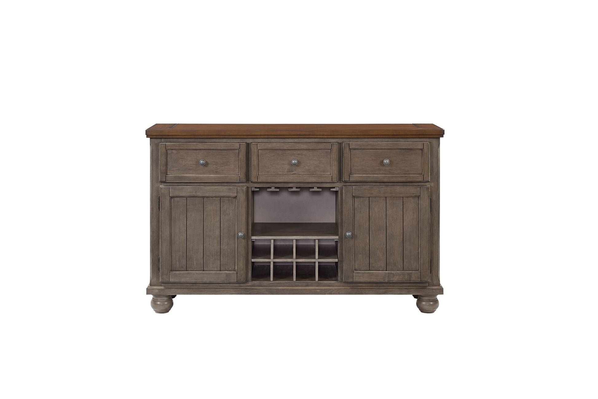 Rustic Two Tone Sever W/ Powerpack