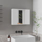 Ellegrini 1-Drawer Medicine Cabinet White