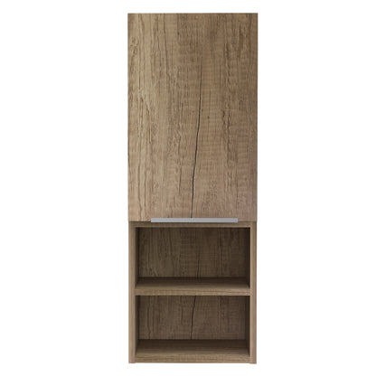 Light Oak Bathroom Medicine Cabinet with Shelves