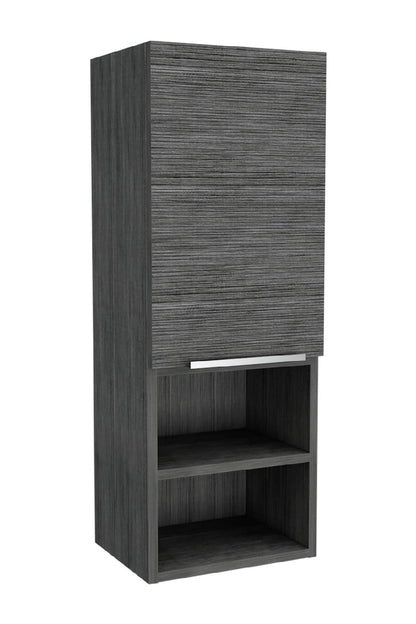 Gray 2 Shelf Bathroom Cabinet - Storage Solutions