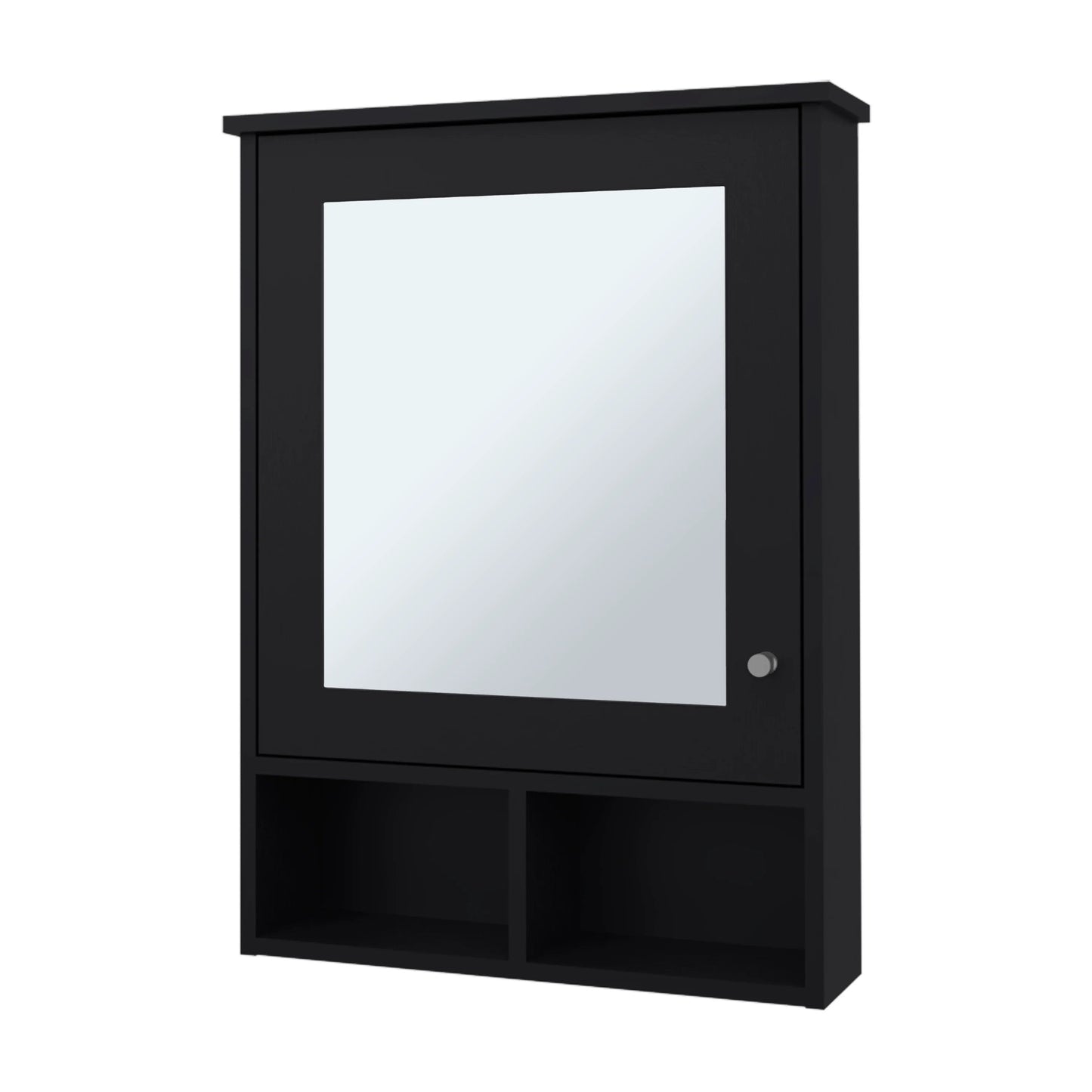 Wenge Bathroom Medicine Cabinet with Mirror