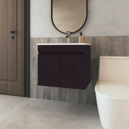 Wengue Vanity with 2 Doors