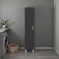 Wenge Storage Cabinet with Fixed Shelf