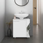 Phillips Under Sink Cabinet, Double Door Storage with Open Back for Pipes, Wide Unit, Freestanding Cabinet