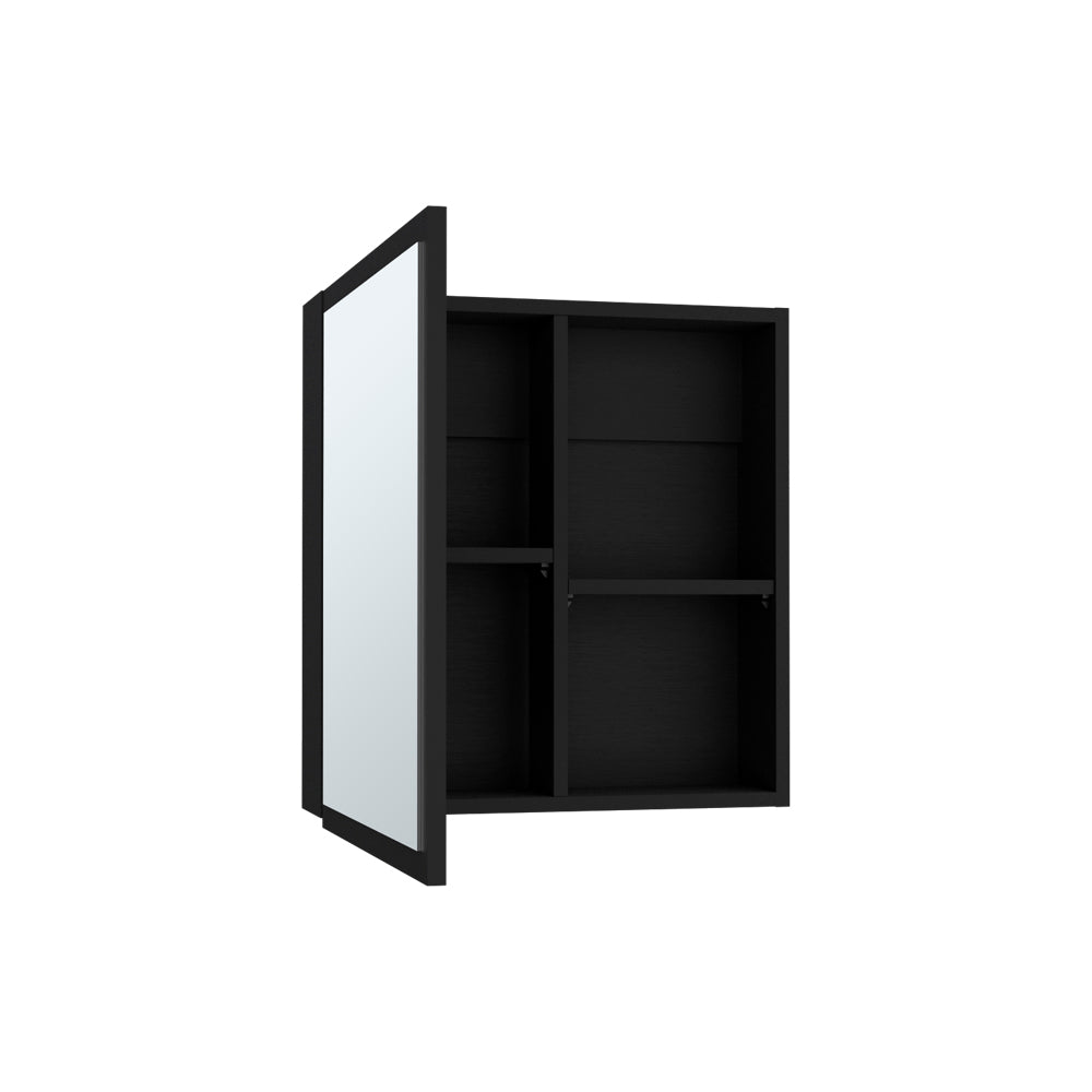 Black Medicine Cabinet - Bathroom Storage Unit