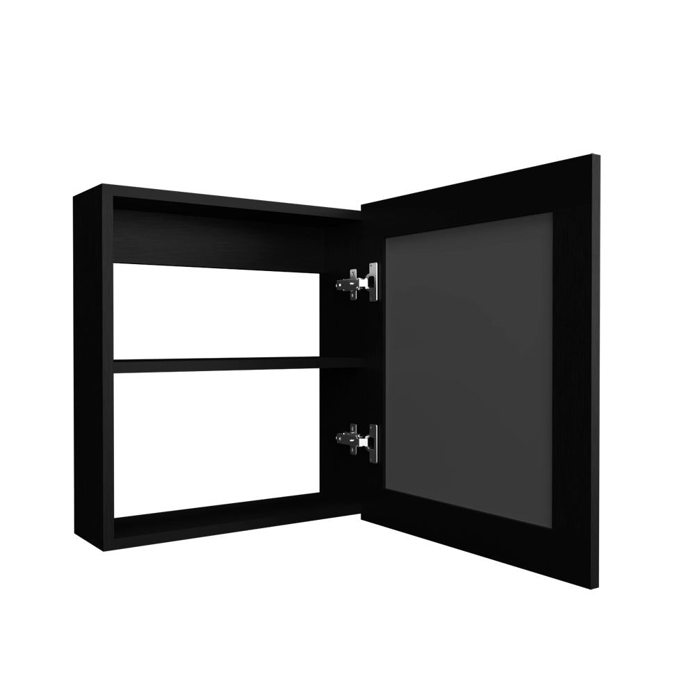 Hailey Medicine Cabinet - Black Bathroom Storage