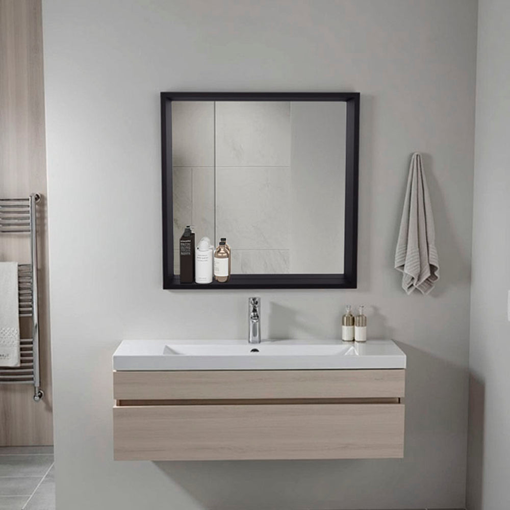 Quilcene Medicine Cabinet Sink, Black, Bathroom