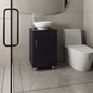 Everson Vanity Sink, Black, Bathroom