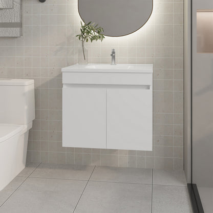 Colville Vanity Sink, White, Bathroom