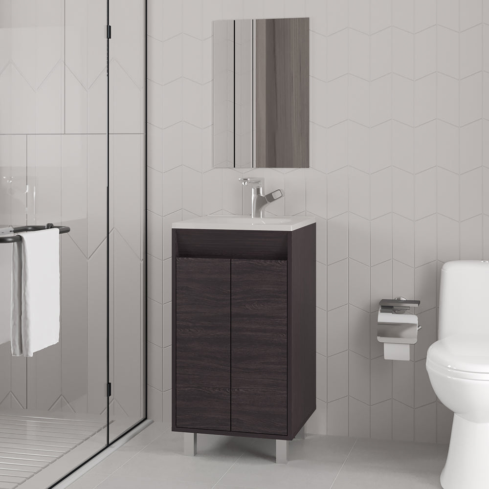 Summit Cabinet Nova, Black, Bathroom