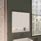 Medicine Cabinet, 2 Doors, 4 Shelves, White