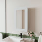 Parks Medicine Cabinet With Included Mirror, White