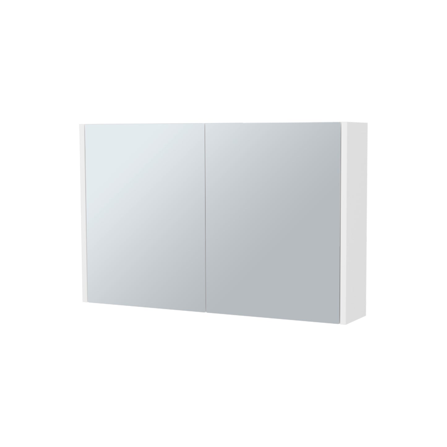 McNary Medicine Cabinet - White, 2 Doors, Wall Mounted