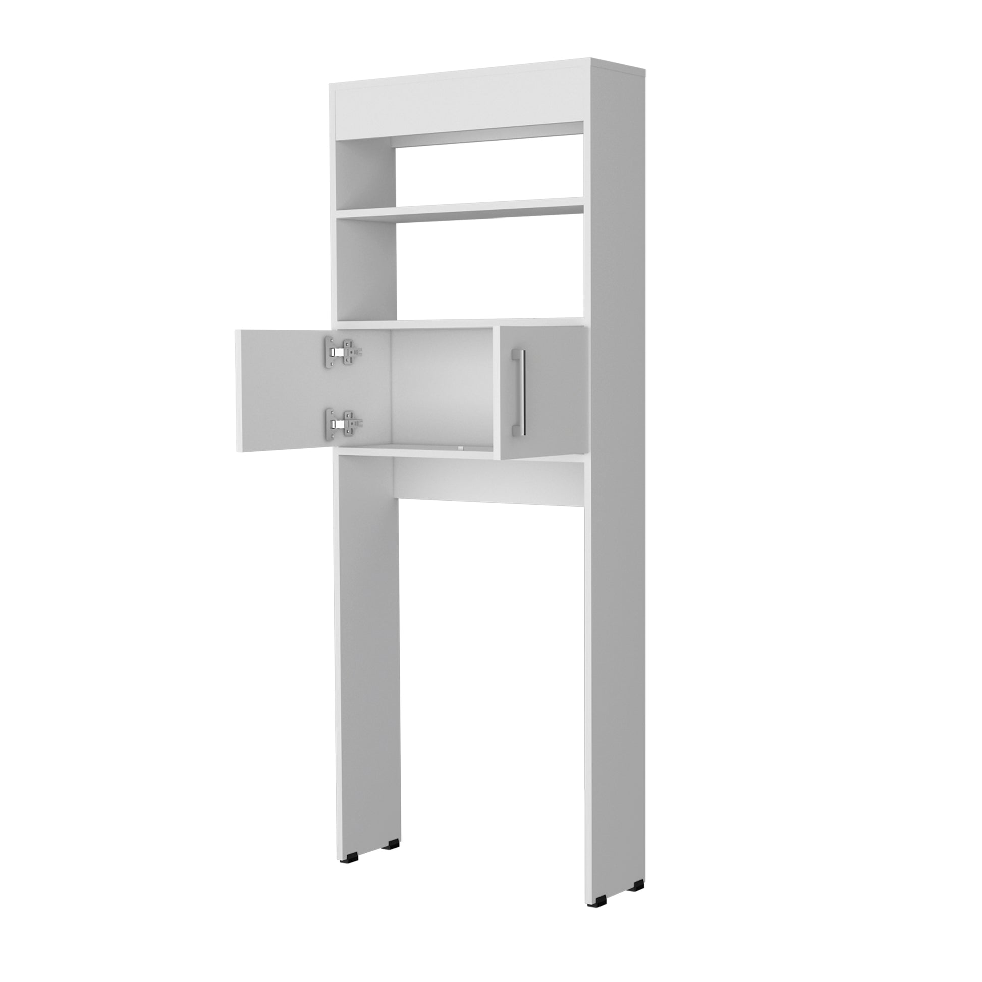 Over The Toilet Storage Cabinet White Bathroom Shelf
