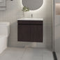 FM FURNITURE Rainbow City Vanity with 2 Doors, Wengue