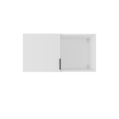 White Wall Mounted Bathroom Storage Cabinet