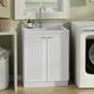 Murphy All-In-One 28-inch Laundry Utility Sink and Cabinet with ABS Sink