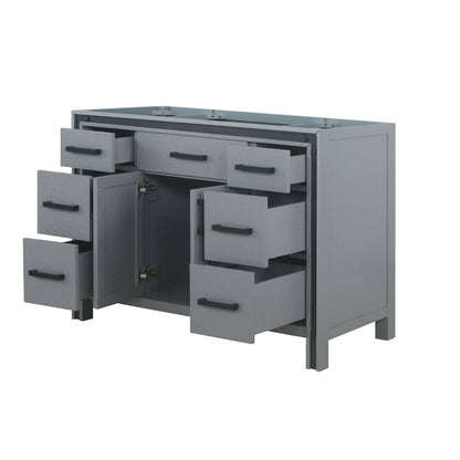 48 Inch Dark Grey Bathroom Vanity with Storage