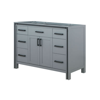 48 Inch Dark Grey Bathroom Vanity with Storage