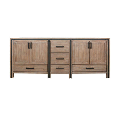 Barnwood Double Bath Vanity - 84 Inch Wide