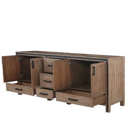 Barnwood Double Bath Vanity - 84 Inch Wide