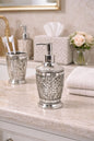 Liquid Soap Dispenser Pump Bottle  Bathroom Vanity & Kitchen Sink,Holds Soap,Lotion & Sanitizer  Ice Mosaic