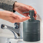 Stainless Steel Liquid Soap Dispenser Pump Bottle  Bathroom Vanity & Kitchen Sink,Holds Soap,Lotion & Sanitizer   Orb
