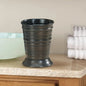 Stainless Steel Tumbler Bathroom Tumbler Cup Decorative Rinse Cup,Drinking Glass,Toothbrush & Makeup Brush Holder for Vanity Countertops,Sink & Desk