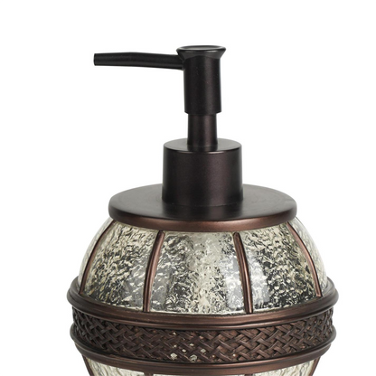 Oil-Rubbed Bronze Liquid Soap Dispenser - Resin Pump Bottle