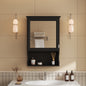 20'' Wall Mounted Bathroom Storage Cabinet with Mirror, Wall Mounted Home Storage with Door, Mirrored Wall Medicine Cabinet