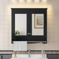 3-in-1 Bathroom Mirror Cabinet, 30 inch Wall Mounted Medicine Cabinet with Adjustable Shelves & Soft Close Doors, High-Define Mirror with Storage for Bathroom Vanity