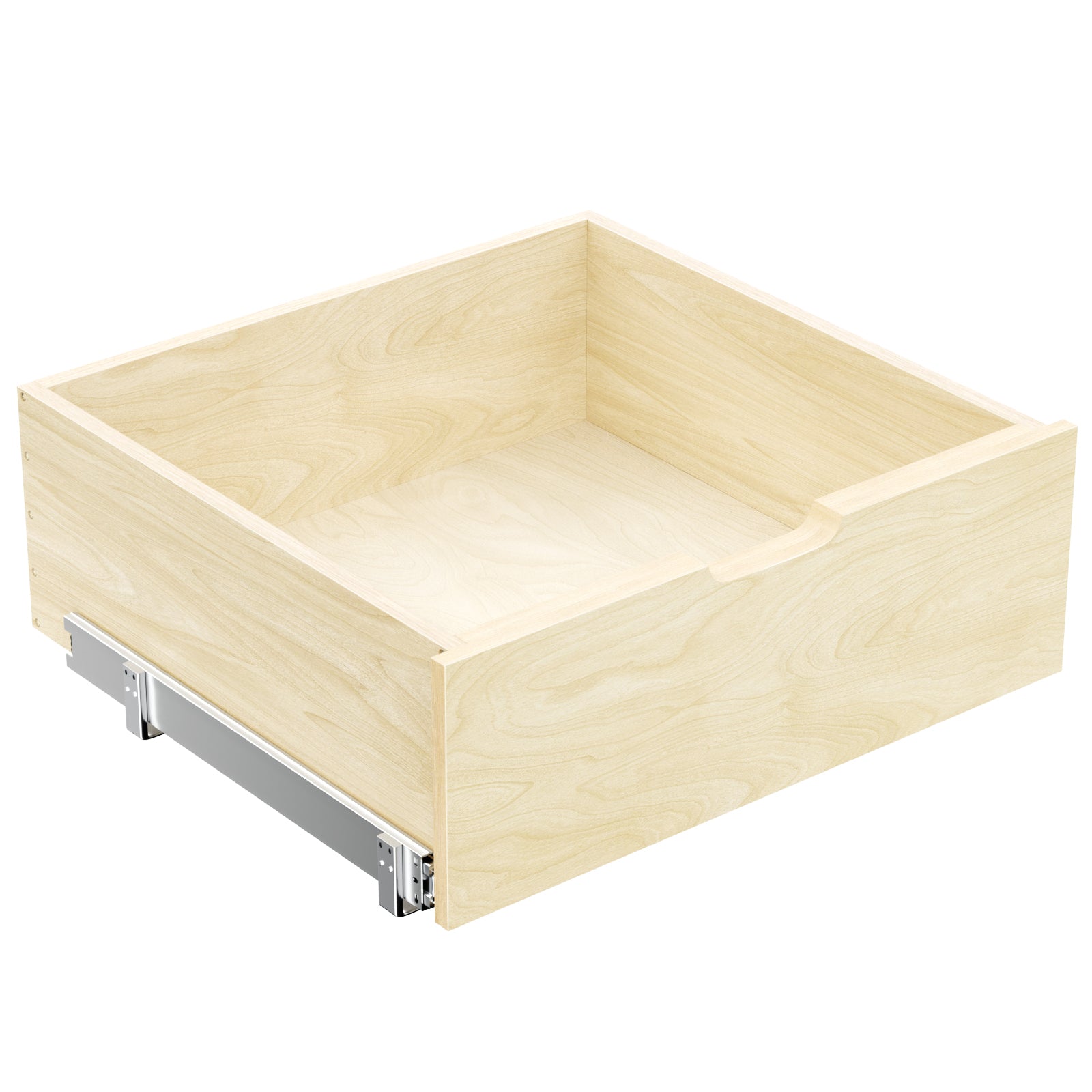 8 Inch Wood Spice Rack Pull Out Drawer Kitchen Storage