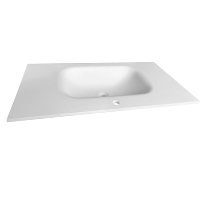 Stone Resin Solid Surface Bathroom Vanity Basin Sink