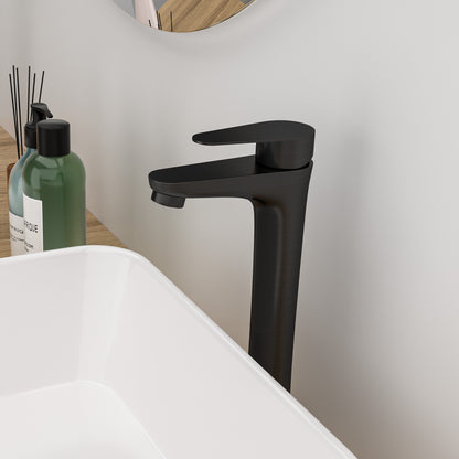 Oil-Rubbed Bronze Deck Mount Bathroom Faucet - Single Handle