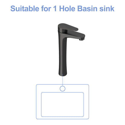 Oil-Rubbed Bronze Deck Mount Bathroom Faucet - Single Handle