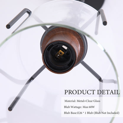 Modern Industrial Pendant Light - Black, Adjustable Kitchen Island Lighting