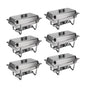 Buffet Catering Dish For Home and Outdoor 6 Pcs/ Sets