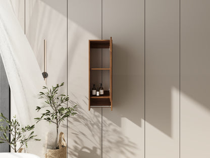 Wall Mounted Bathroom Cabinet - 12 Inch Soft Close Storage