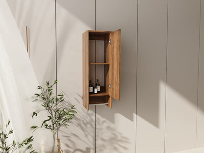 Wall Mounted Bathroom Cabinet - 12 Inch Soft Close Storage