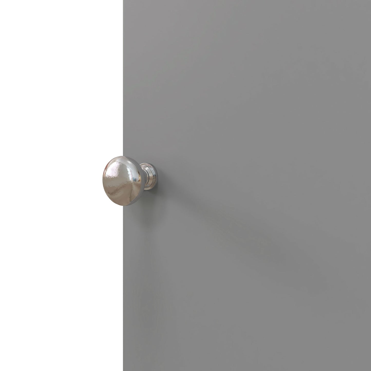 Gray Bathroom Storage Cabinet - Toilet Paper Organizer
